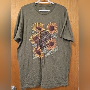 Zac Brown Band XL Sunflower Tshirt